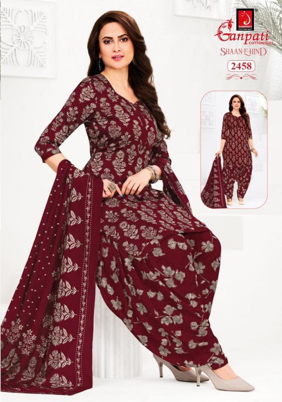 Ganpati shaan-e-hind vol-13 dress materials wholesalers in vijayawada